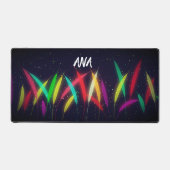 Florescent tender Blätter Schreibtischunterlage (Vorderseite)