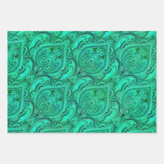 Floresta Bruxelles Blume Geschenkpapier Set (Vorderseite 2)