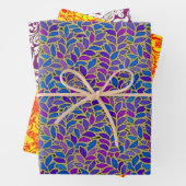 Floresta, Pearly und Woodbury Sampler Geschenkpapier Set (Beispiel)