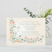 Floret Corner Religiöse Aufforderung Einladung (Stehend Vorderseite)