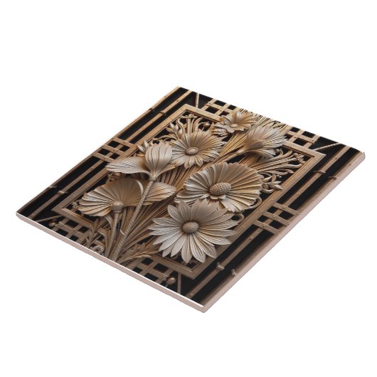 Floret und Deko Grid Fliese (Seite)