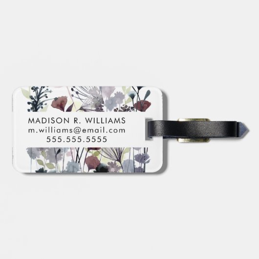 Florets II Gepäckanhänger (Rückseite horizontal)