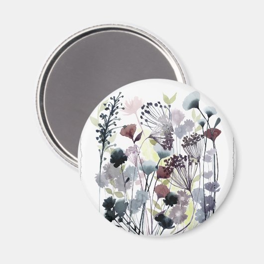 Florets II Magnet (Vorderseite/Rückseite)