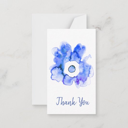 Florfarbenes abstraktes Kunsthandwerk Mitteilungskarte (Vorderseite)