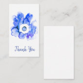 Florfarbenes abstraktes Kunsthandwerk Mitteilungskarte (Vorne/Hinten)