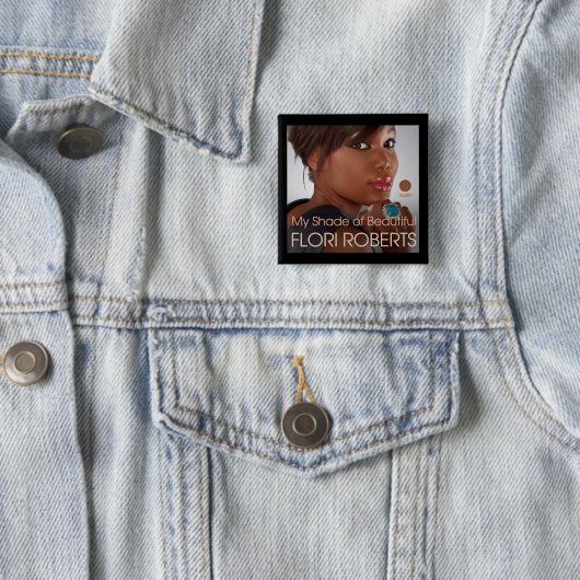 Flori Roberts Button (grobes Tuch) (Beispiel)