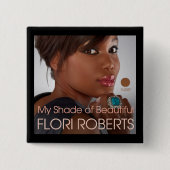 Flori Roberts Button (grobes Tuch) (Vorderseite)