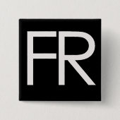 Flori Roberts Logo-Button Button (Vorderseite)