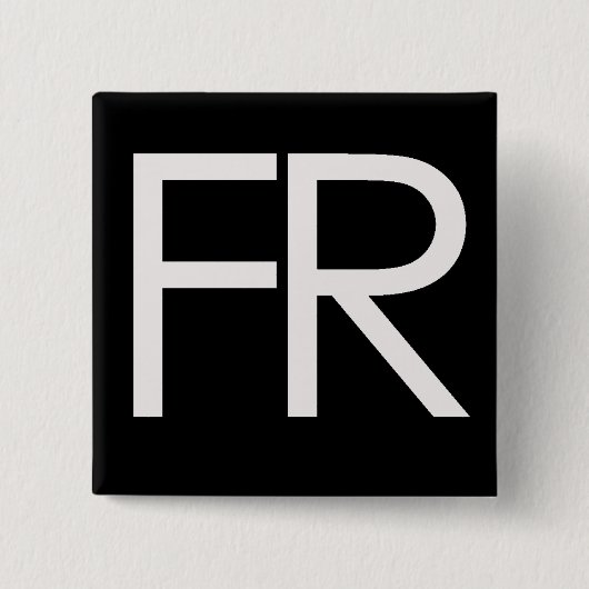 Flori Roberts Logo-Button Button (Vorderseite)