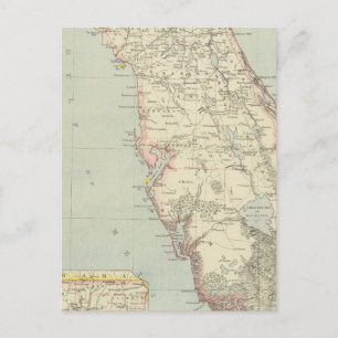 Floriada, Vereinigte Staaten Postkarte