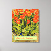 Floriade Canberra Australien Blume Festival Tulpen Leinwanddruck (Vorderseite)