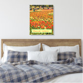 Floriade Canberra Australien Blume Festival Tulpen Leinwanddruck (Insitu (Schlafzimmer))