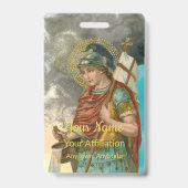 Florian mit Eimer (Rauch; M 019) Ausweis (Rückseite)