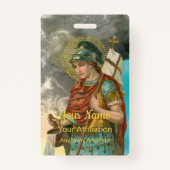 Florian mit Eimer (Rauch; M 019) Ausweis (Rückseite)