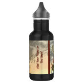 Florian mit Eimer (Rauch; M 019) Edelstahlflasche (Links)