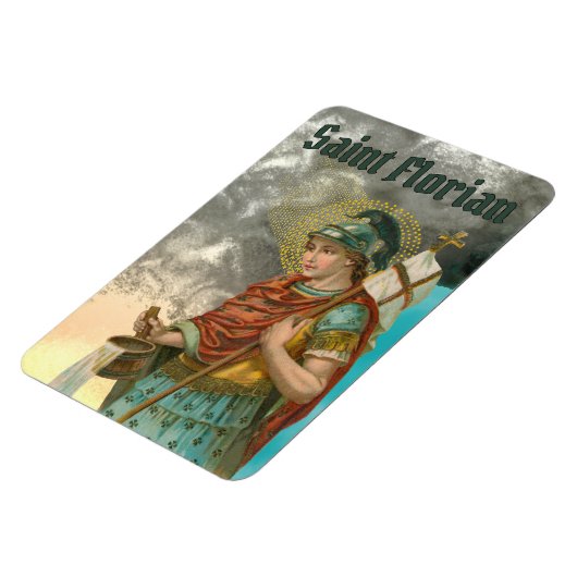 Florian mit Eimer (Rauch; M 019) Magnet (Linke Seite)