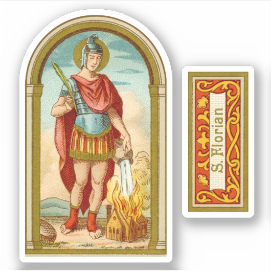 Florian von Lorch (BK 32) Aufkleber (Vorderseite)