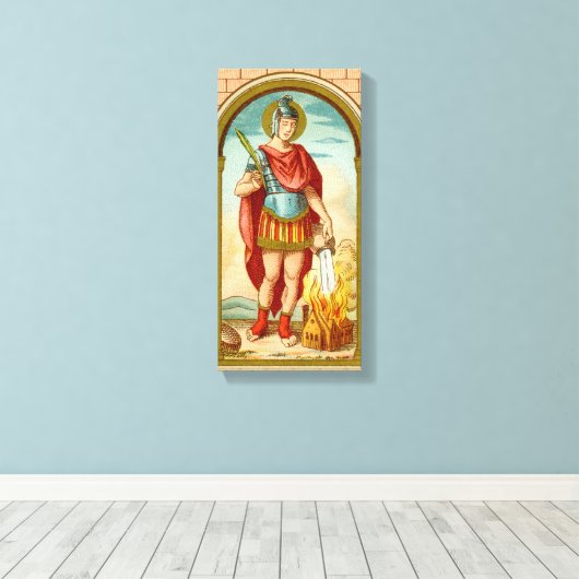 Florian von Lorch (BK 32) Leinwanddruck (Insitu (Holzboden))