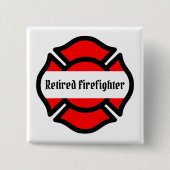 Floriankreuz Button (Vorderseite)