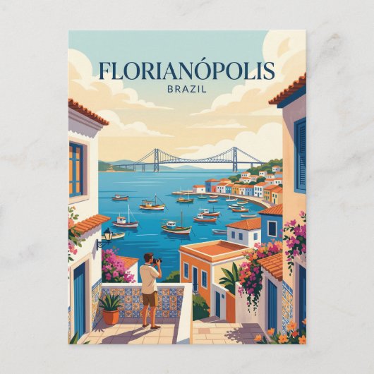Florianópolis Brasilien Postkarte (Vorderseite)