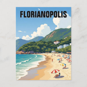 Florianópolis Brasilien Postkarte