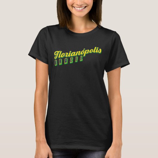 Florianópolis Brasilien T-Shirt (Vorderseite)