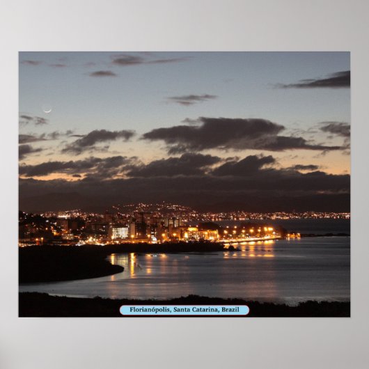 Florianópolis, Santa Catarina, Brasilien Poster (Vorne)