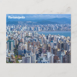 Florianópolis, Santa Catarina, Brasilien, Stadt Postkarte