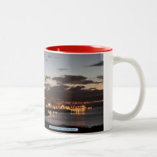 Florianópolis, Santa Catarina, Brasilien Zweifarbige Tasse