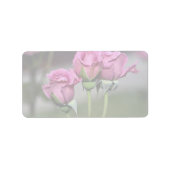 Floribunda 'Angel Face' Rose Adressaufkleber (Vorne)