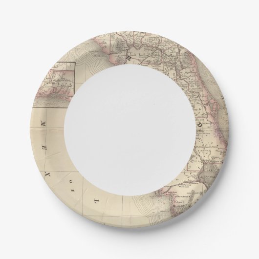 Florida 10 pappteller (Vorderseite)