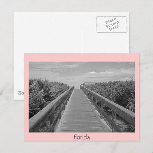 Florida 123, florida postkarte (Vorne/Hinten)