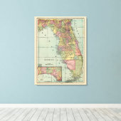 Florida 13 leinwanddruck (Insitu (Holzboden))