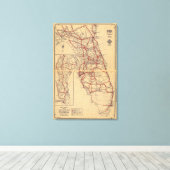 Florida 13 leinwanddruck (Insitu (Holzboden))