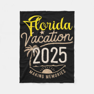 Florida 2025 Family Trip Friends Group Urlaub Ma Fleecedecke