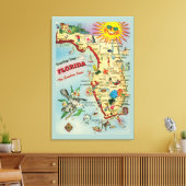Florida 24x36 Starke Canvas Print Leinwanddruck (Insitu (Wohnzimmer))