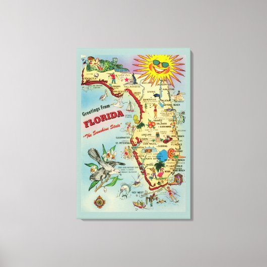 Florida 24x36 Starke Canvas Print Leinwanddruck (Vorderseite)