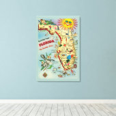 Florida 24x36 Starke Canvas Print Leinwanddruck (Insitu (Holzboden))