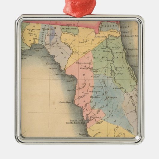 Florida 3 silbernes ornament (Vorne)