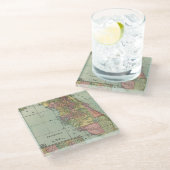 Florida 4 glasuntersetzer (Schrägansicht)