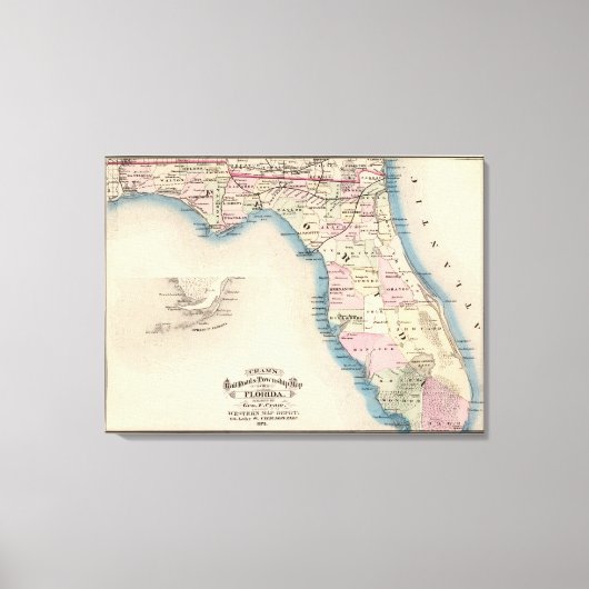 Florida 4 leinwanddruck (Vorderseite)