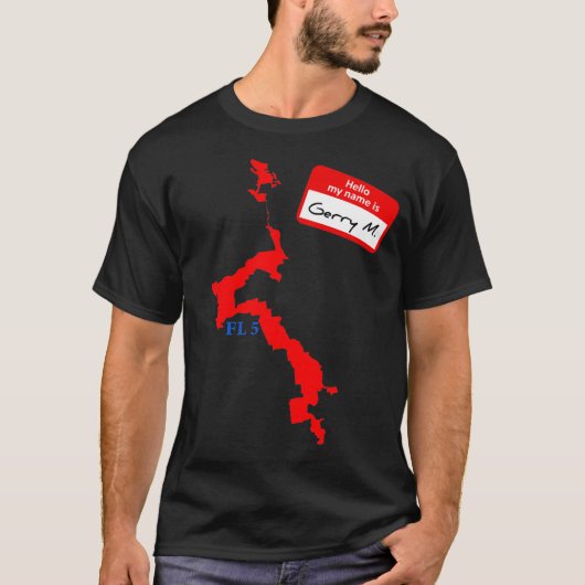 Florida 5 District Gerrymandering Men's T - Shirt (Vorderseite)