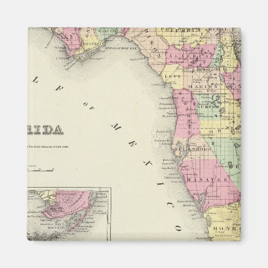 Florida 5 magnet (Vorne)