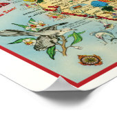 Florida 8x10 mit Border Poster Print (Ecke)