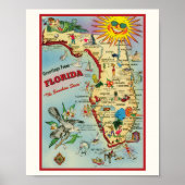 Florida 8x10 mit Border Poster Print (Vorne)
