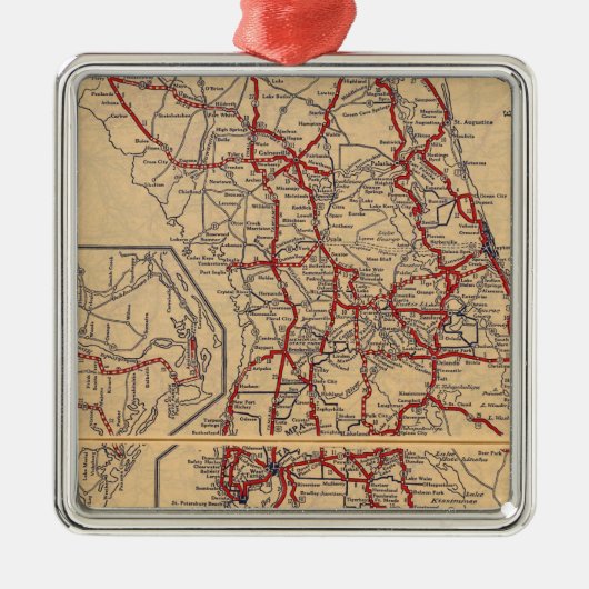 Florida 9 ornament aus metall (Vorne)