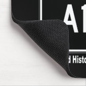 Florida A1A landschaftliche und historische Mousepad (Ecke)