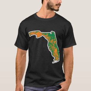 Florida A_M Gefärbte Krawatte Staat T-Shirt