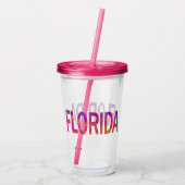 Florida Acryltrinkbecher (Rückseite)