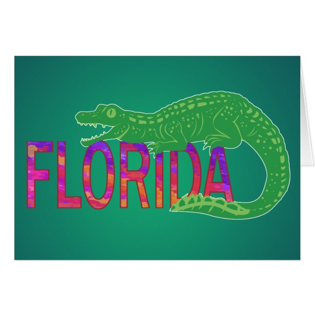 Florida Alligator (Vorderseite (Horizontal))